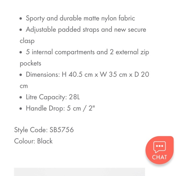 Sweaty Betty Backpack - Picture 7 of 7